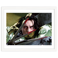 Courbet's The Desperate Man And Edward Scissorhands
