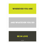 Be In Love - Rumi Quote Typography (Print Only) thumbnail