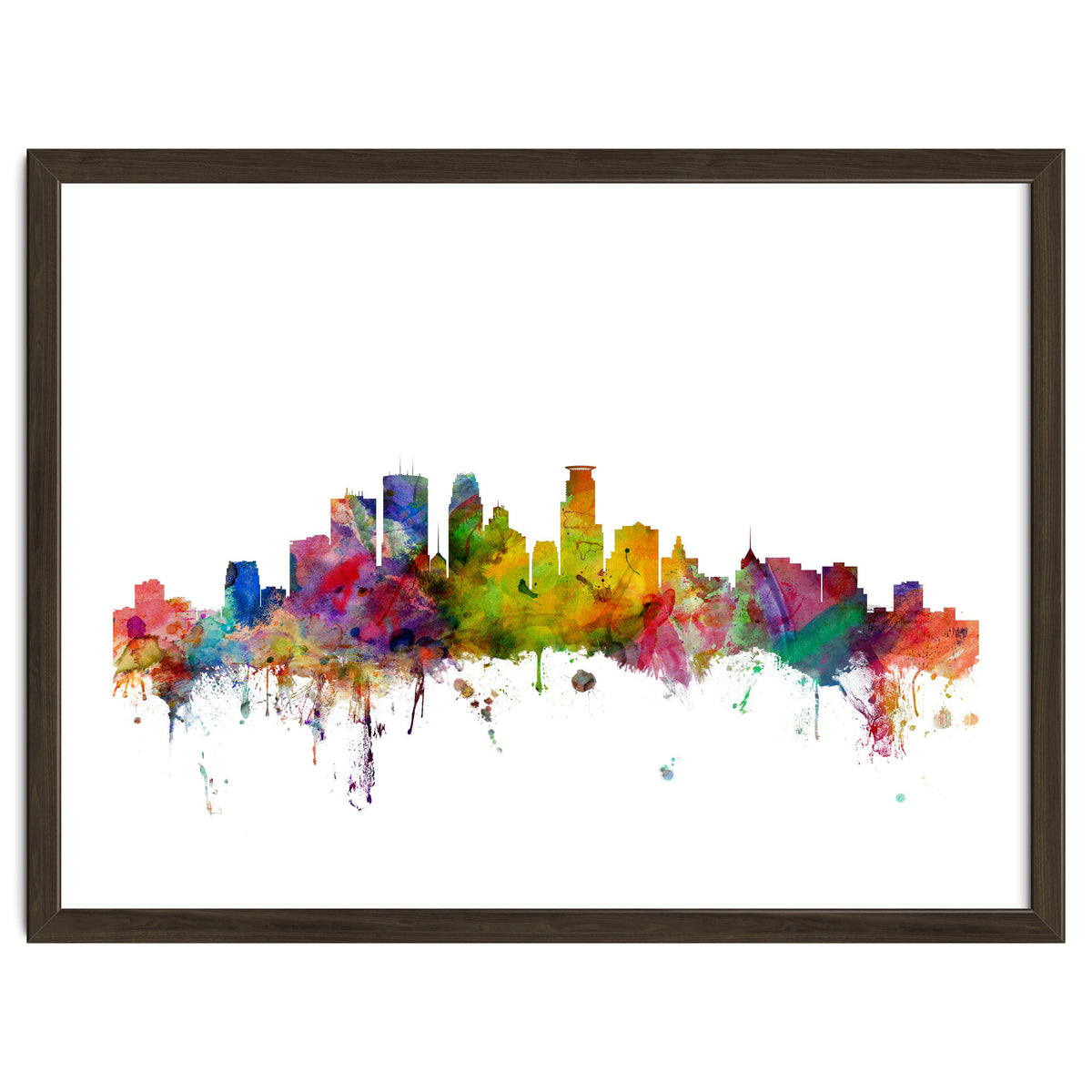 Minneapolis Minnesota Skyline