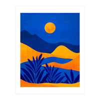 Moonrise Mountains (Print Only)