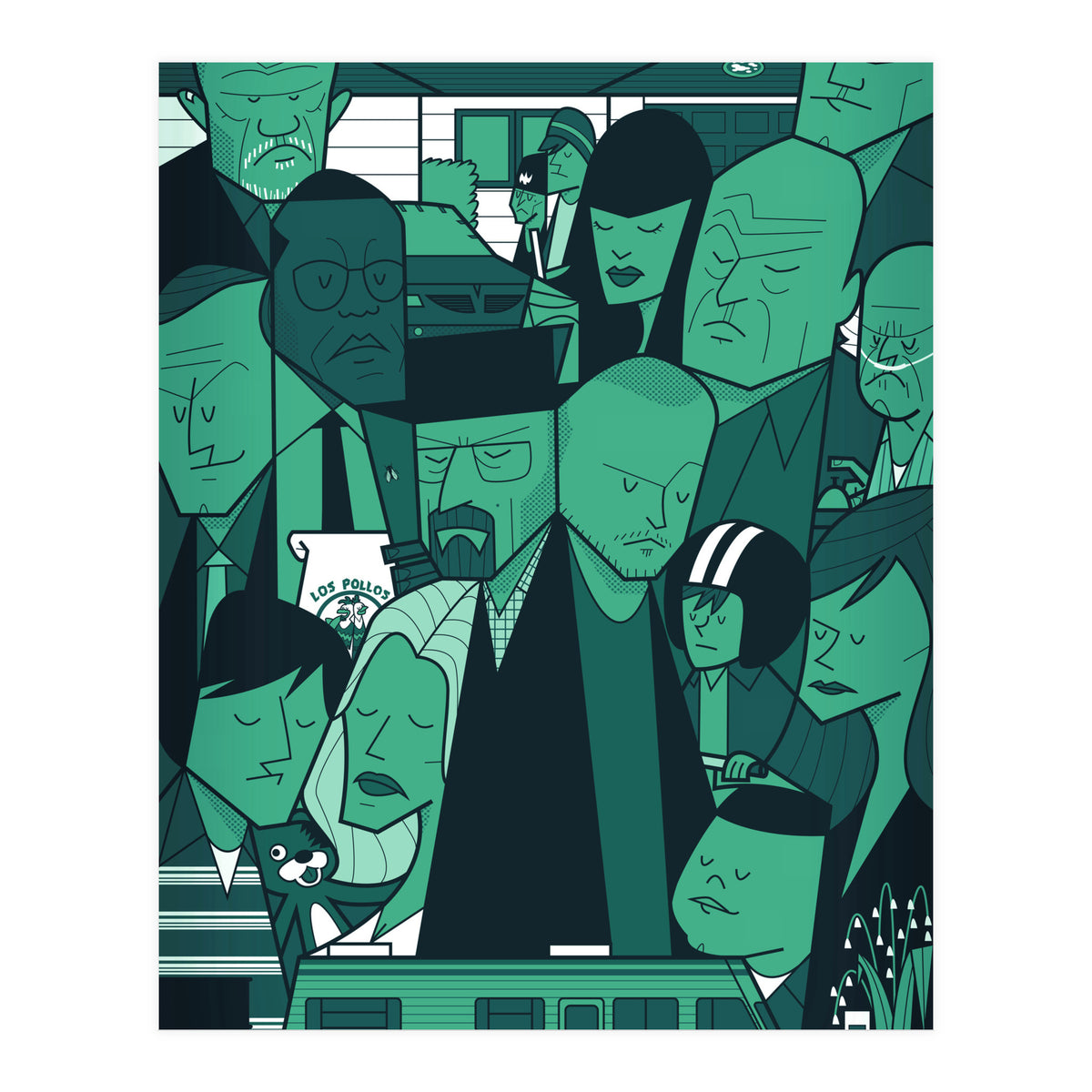 Breaking Bad Green (Print Only)