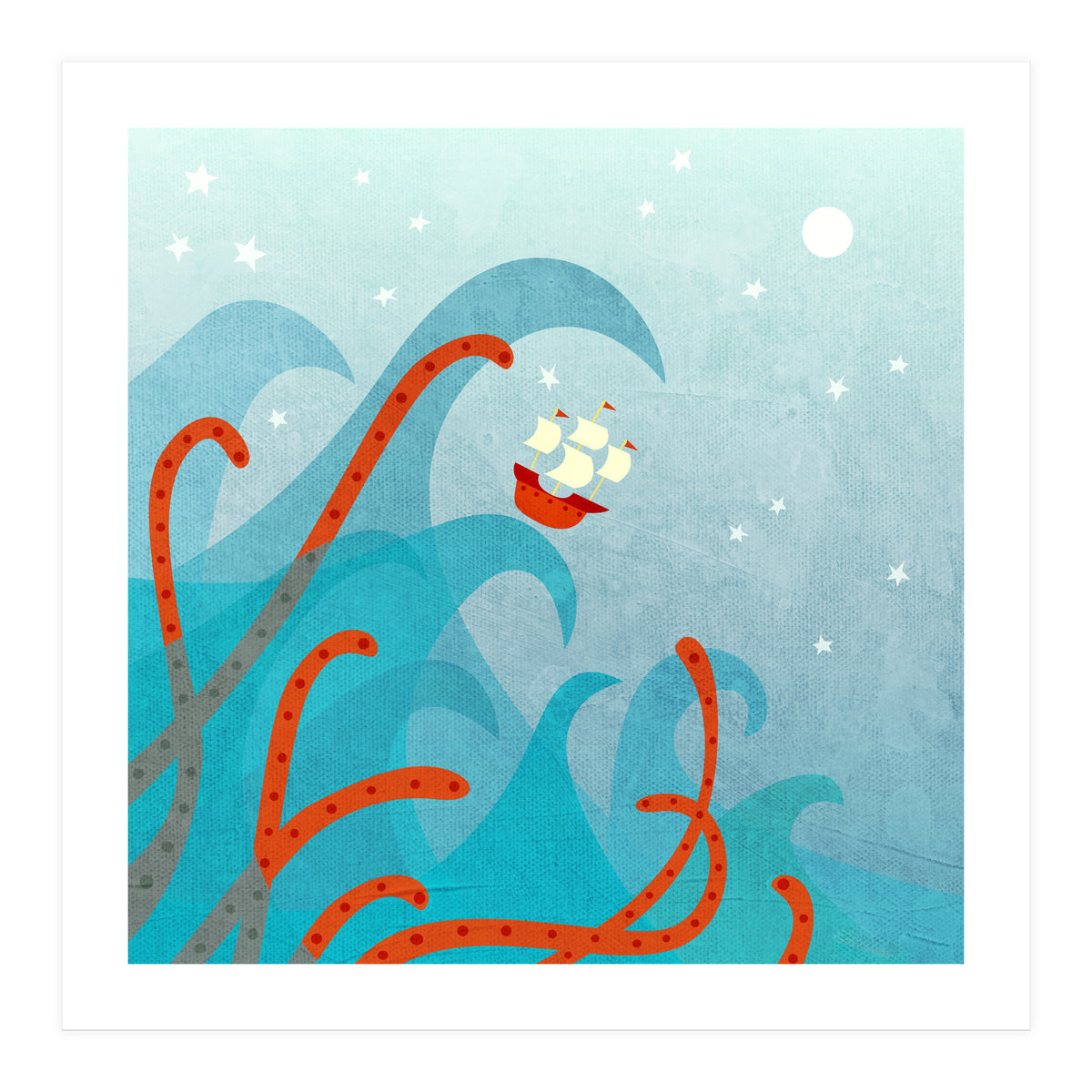 A Bad Day For Sailors (Print Only)