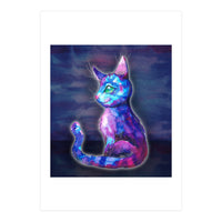 Space cat (Print Only)