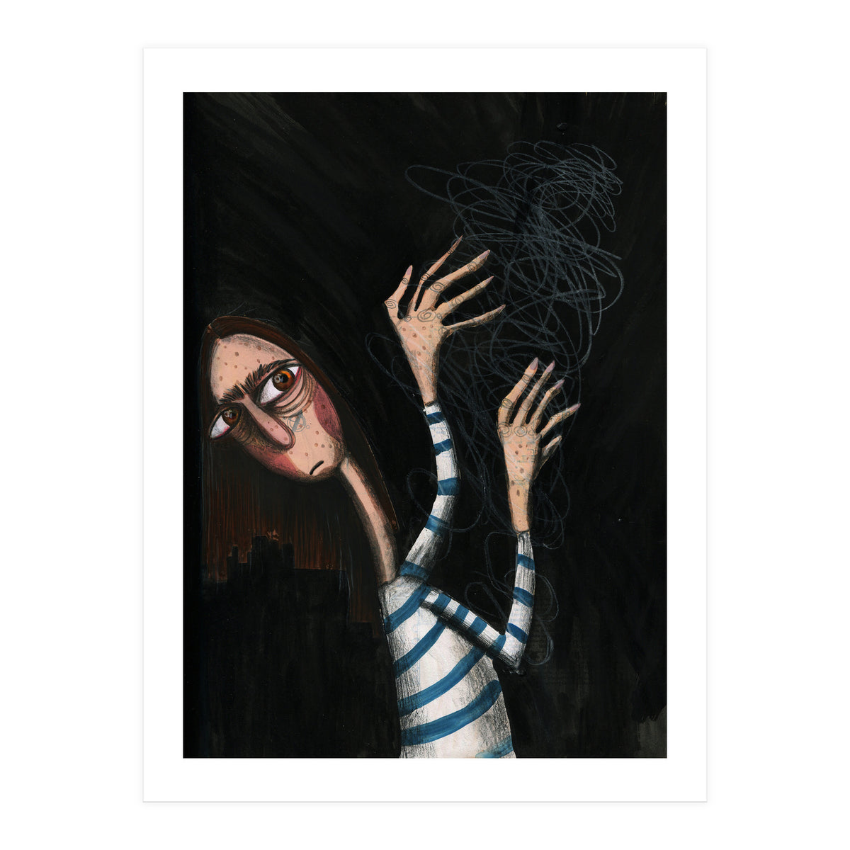 The Age Old Battle Wtih Self Doubt (Print Only)