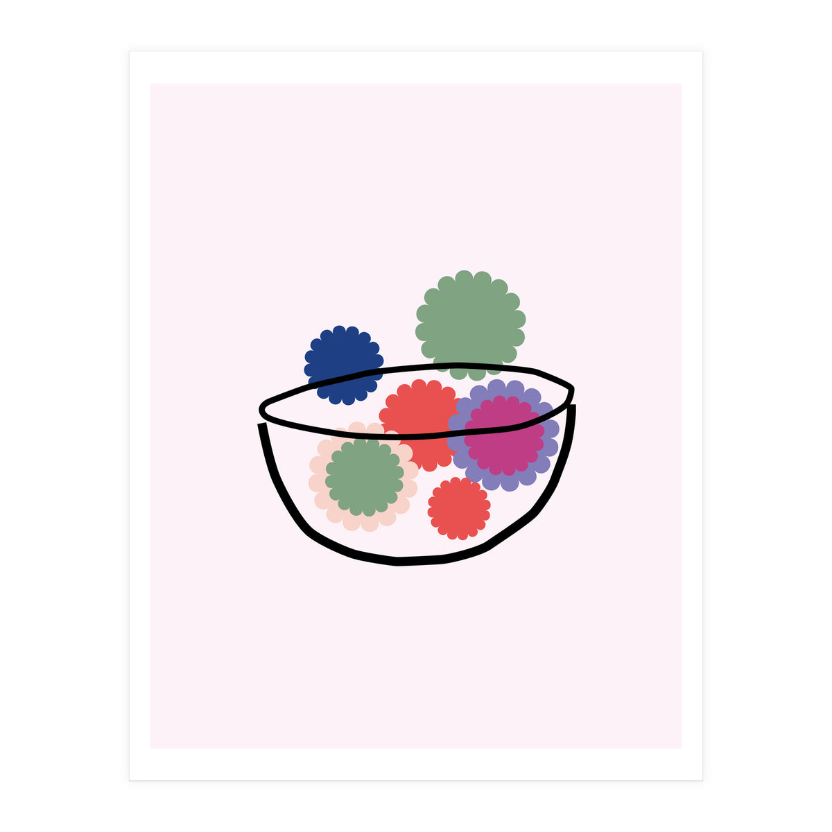 Fruits Or Flowers Rgb (Print Only)