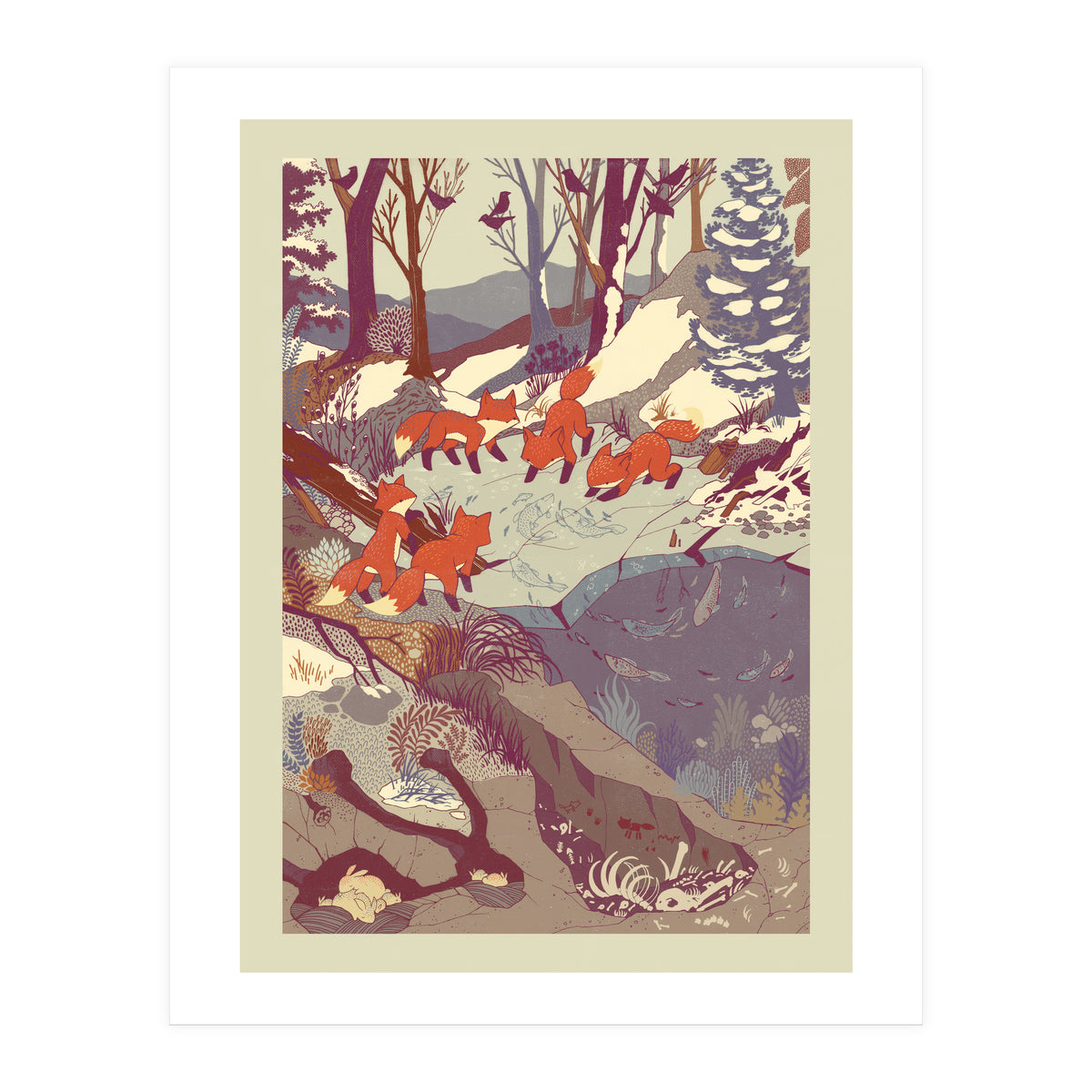 Fisher Fox (Print Only)