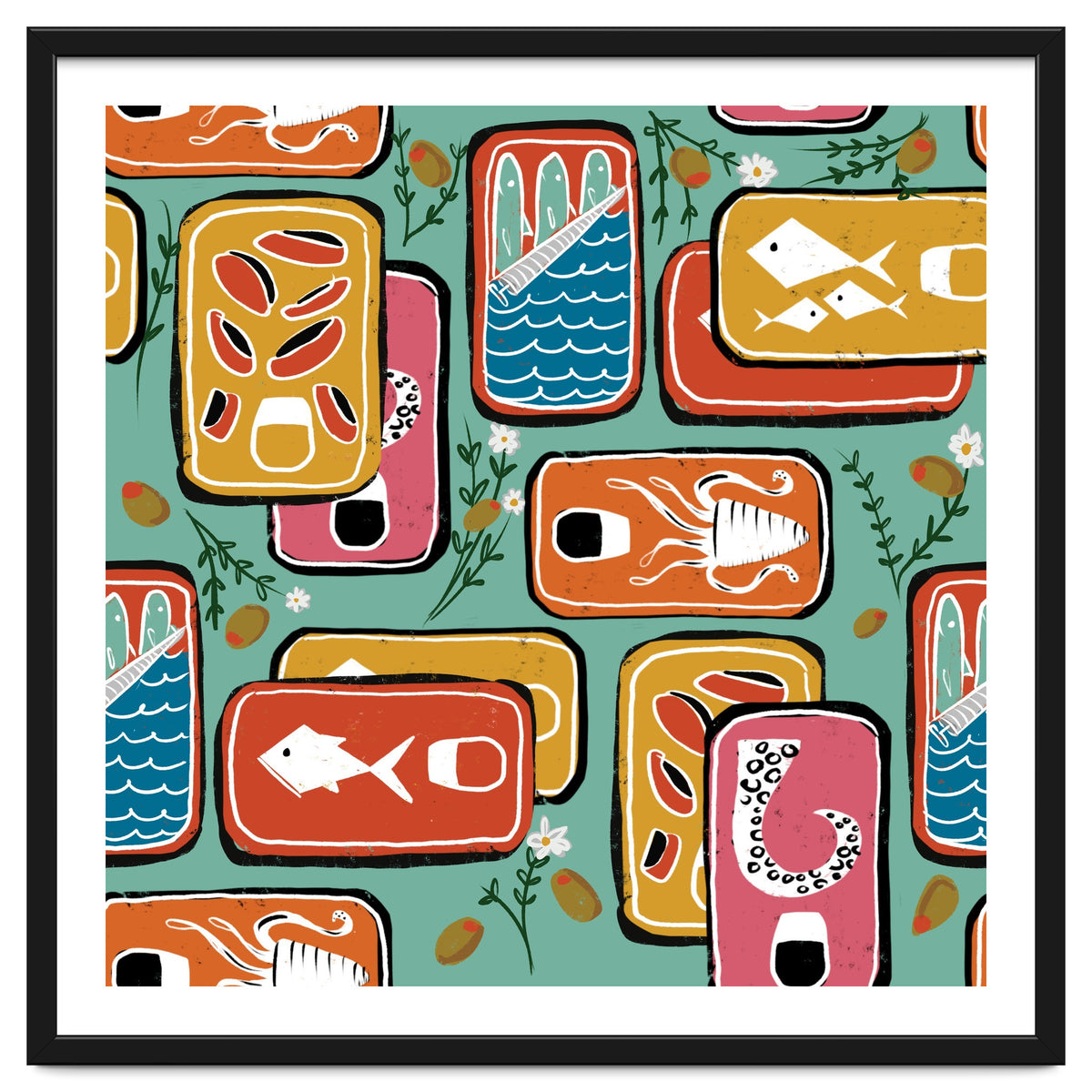 Canned Goods Blue Cadet