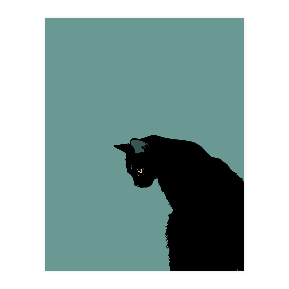 Blue Cat (Print Only)