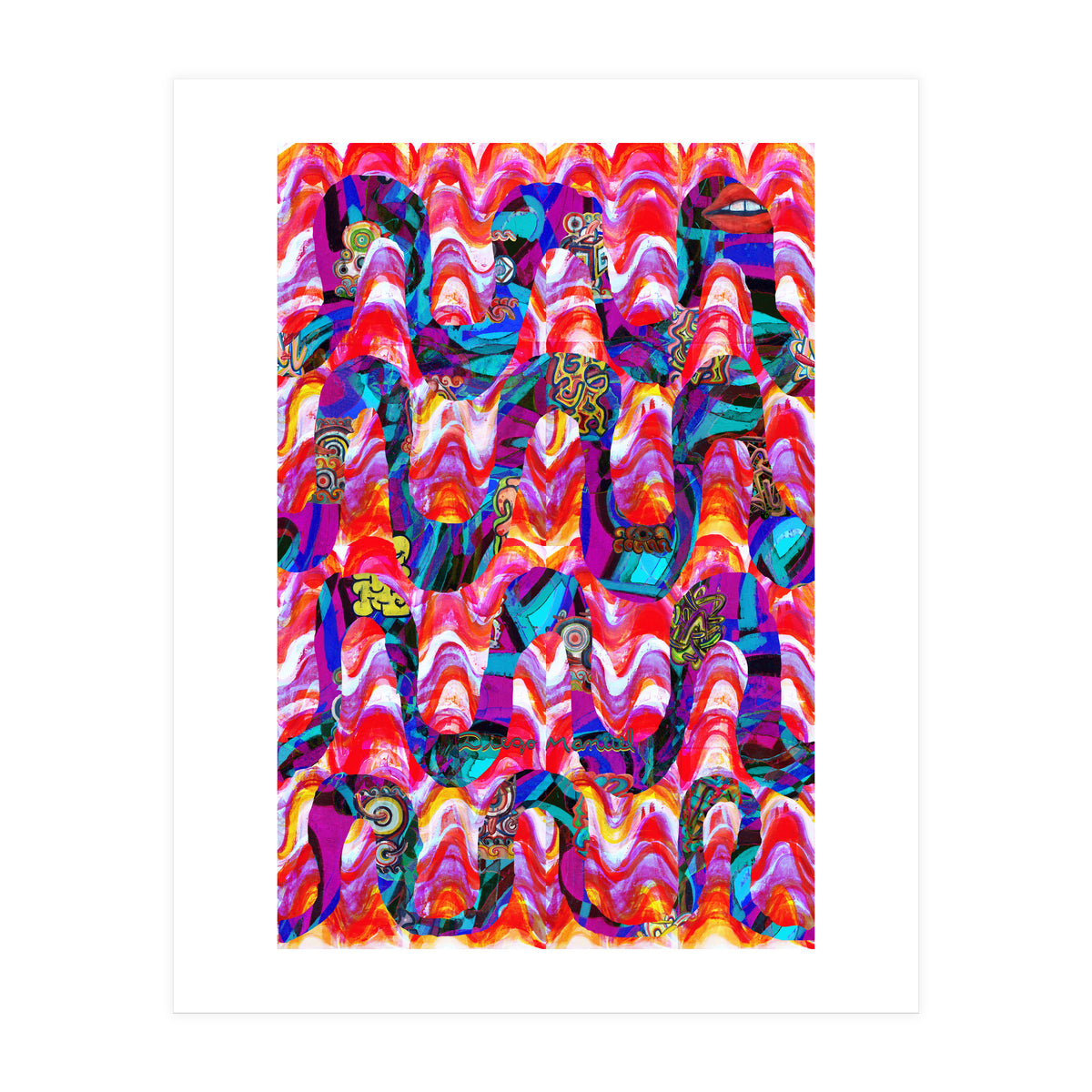 Pop Abstract 1 (Print Only)