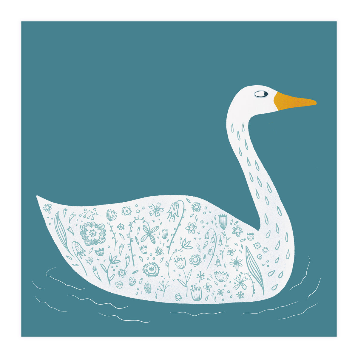 Swan Dark (Print Only)