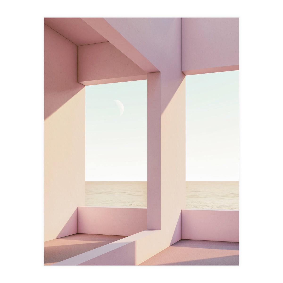 MOON IN THE WINDOW (Print Only)