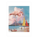 Flamingo Playground (Print Only) thumbnail