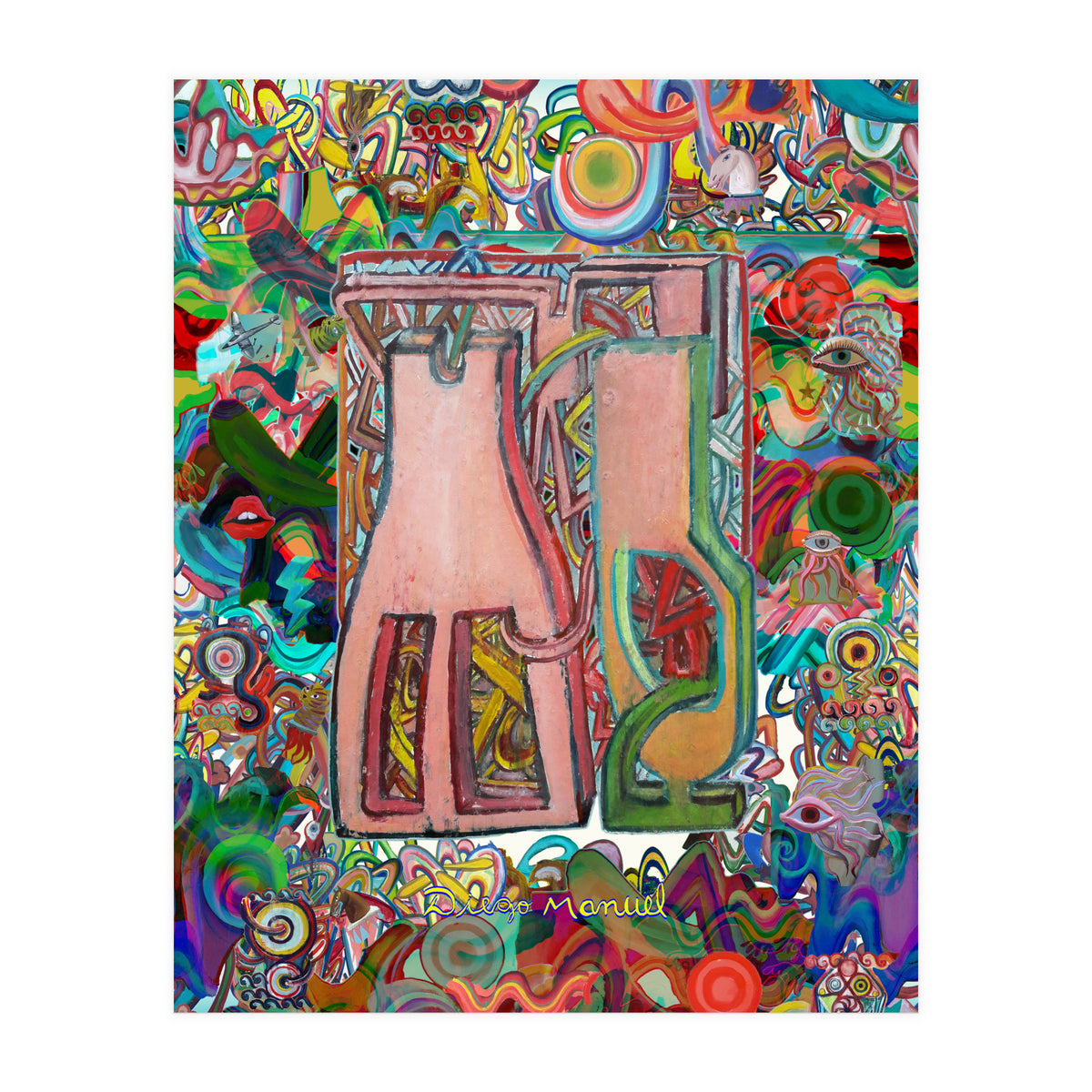 Graffitis 2021 Tapiz 8 (Print Only)