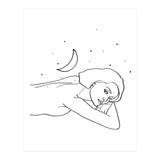 The Moon & The Stars Would Follow Her Wherever She Would Go (Print Only) thumbnail