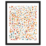 Tan Terrazzo | Eclectic Quirky Confetti Painting | Celebration Colorful Boho Happy Party Graphic thumbnail