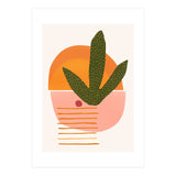 Desert Sunset With Cactus And Cherry (Print Only) thumbnail