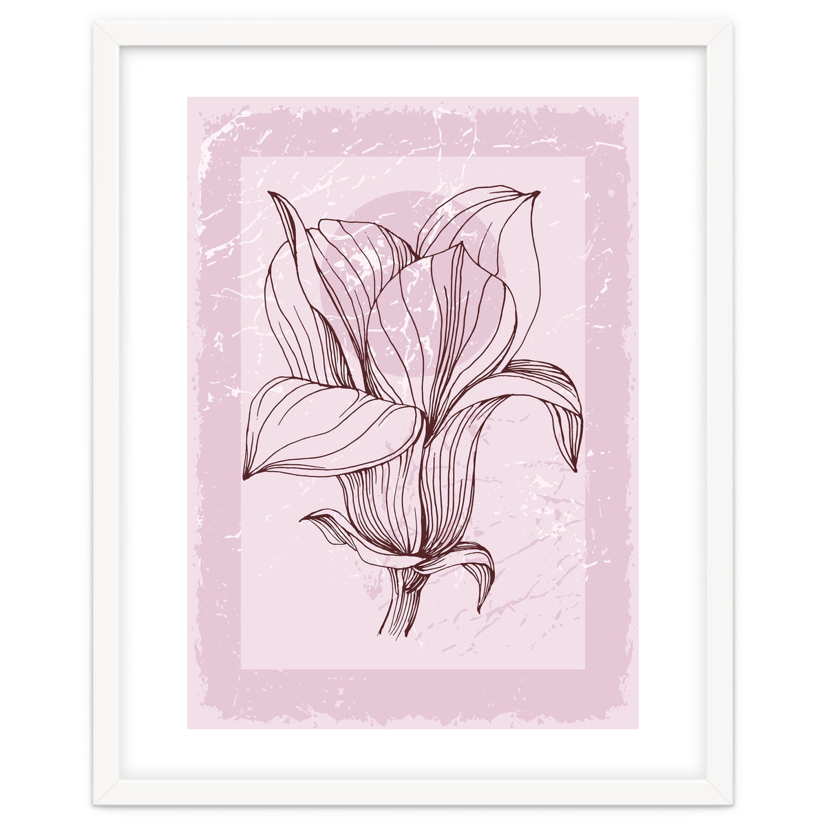 Magnolia - Minimal Contemporary Botanical Floral