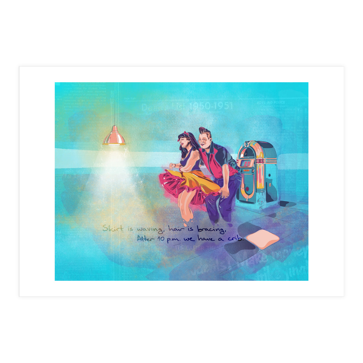 Rock N Roll 2 (Print Only)