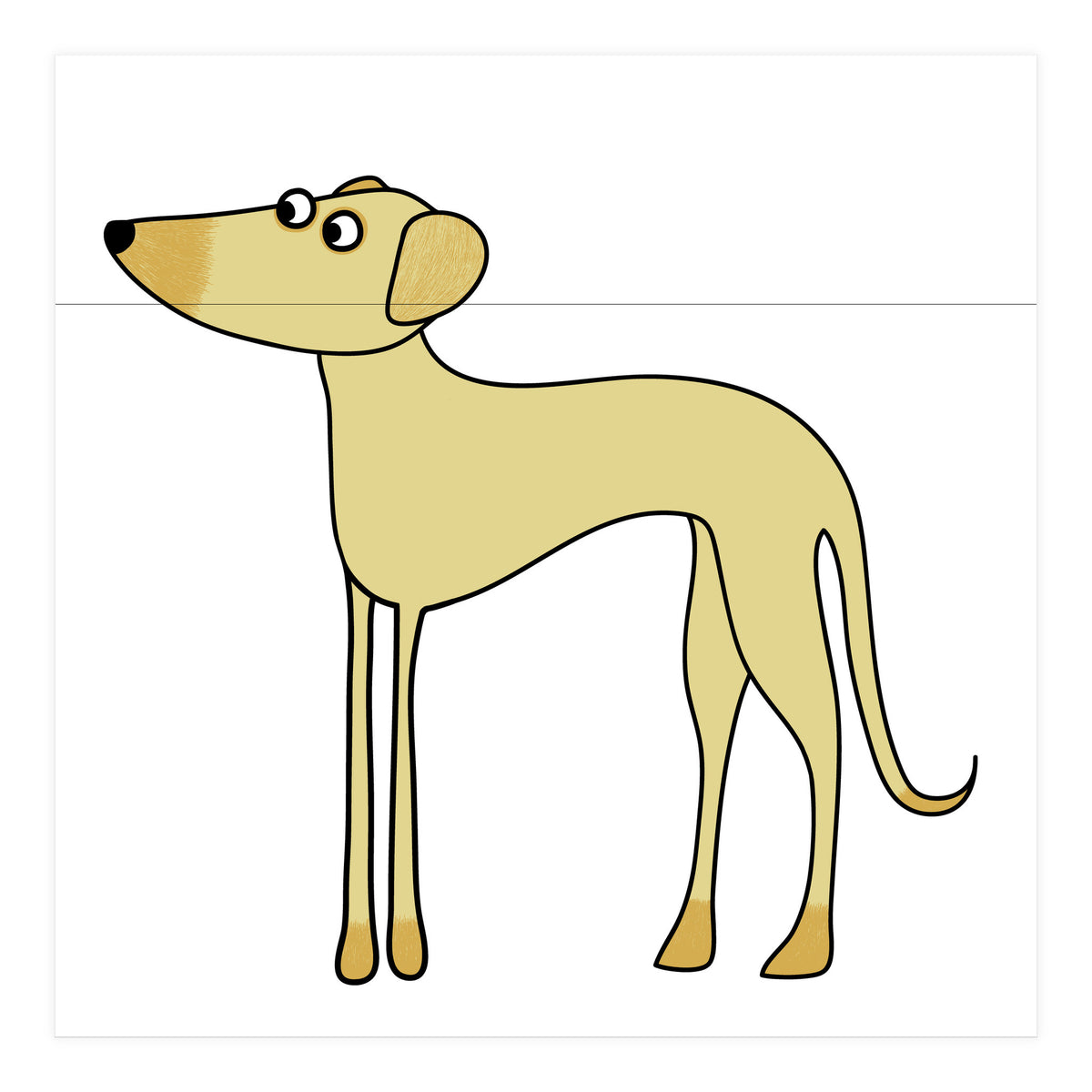 Sloughi Dog (Print Only)