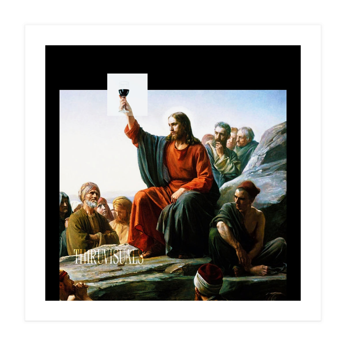 Sermon on the Mountain (Print Only)