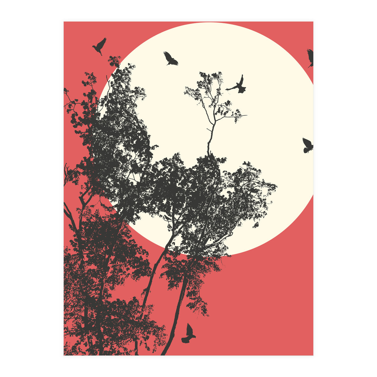 Moonset (Print Only)