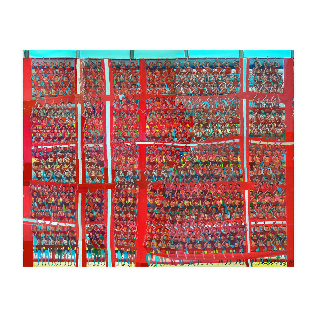 Gran Hinchada Roja (Print Only)