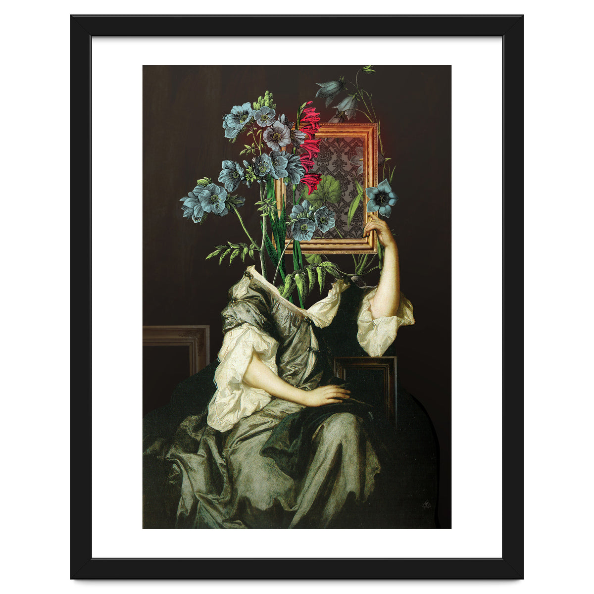 Florales Portrait Disatster