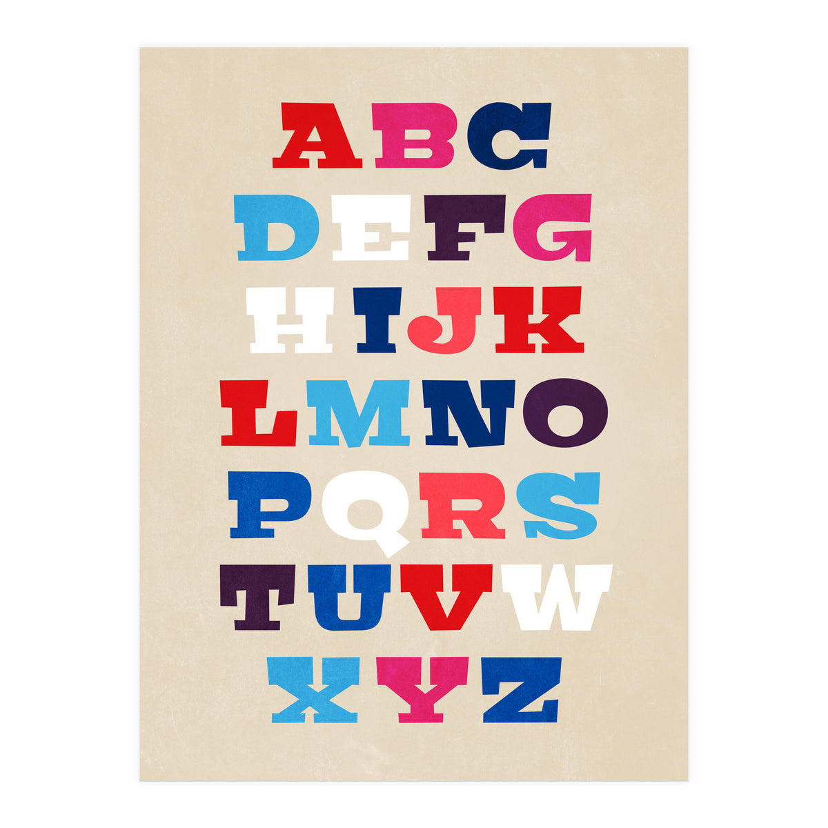 ABC Alphabet (Print Only)
