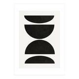 ABSTRACT AND GEOMETRIC SHAPES 03BW (Print Only) thumbnail