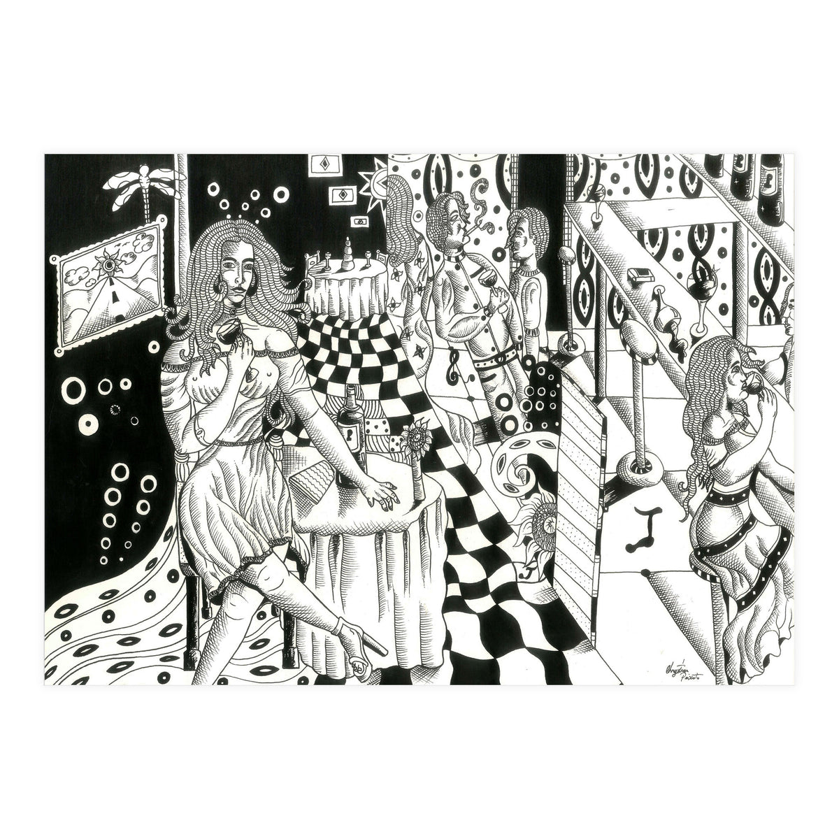 At The Bar (Print Only)