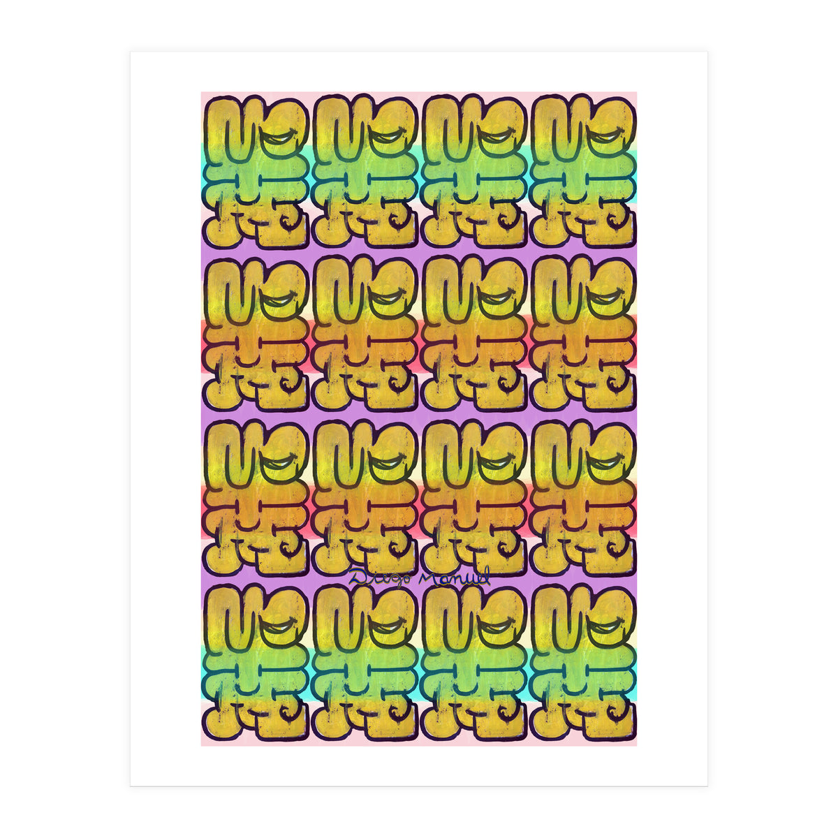 Graffitis 2021 Tapiz 96 (Print Only)