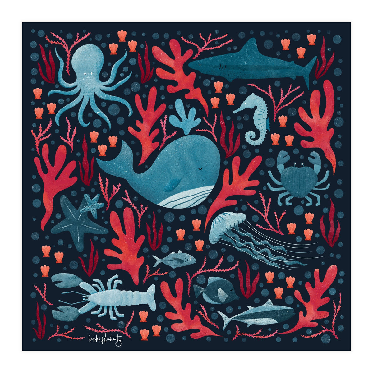 Under The Waves (Print Only)