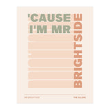 The Killers - Mr Brightside (Print Only) thumbnail