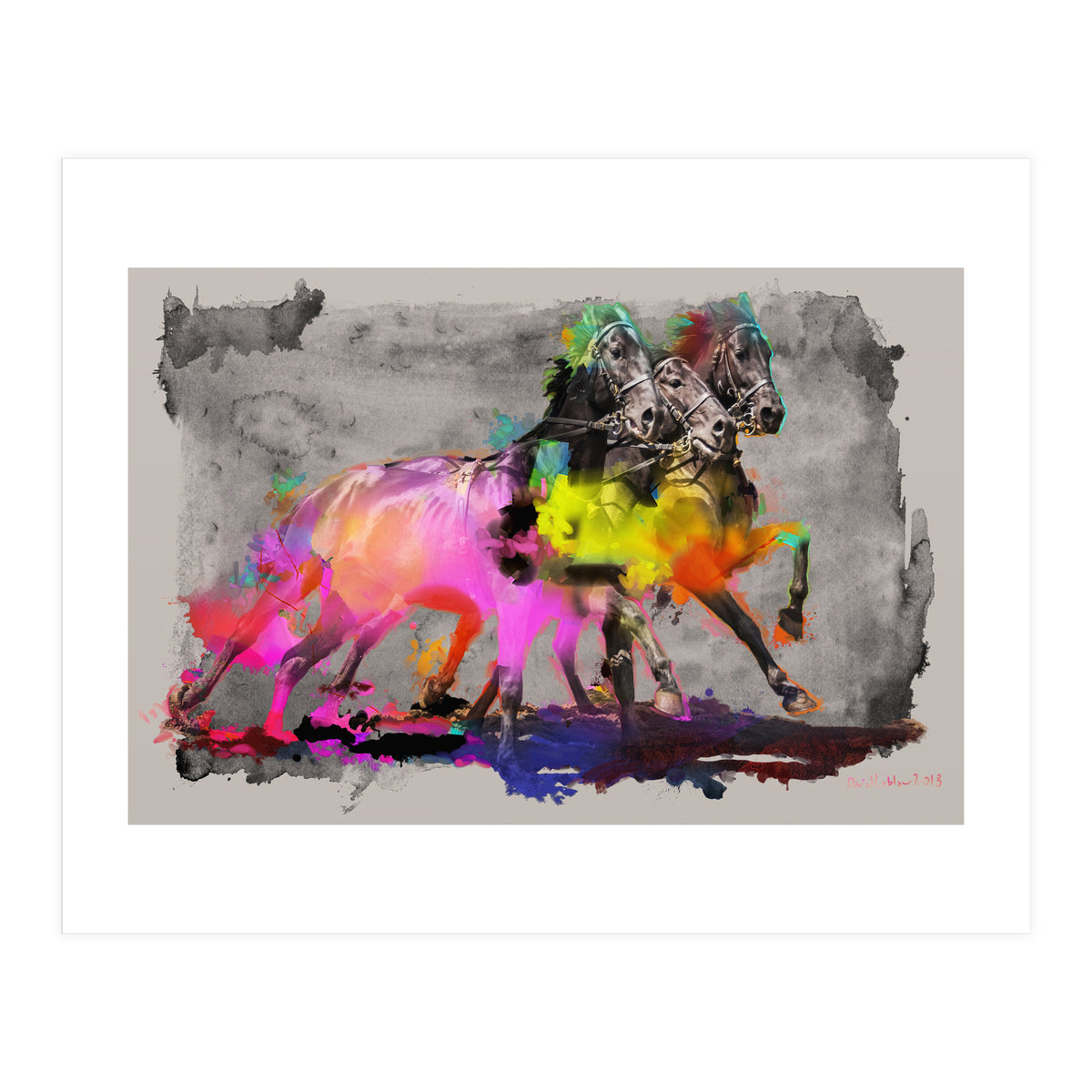 Painted Horses (Print Only)