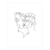 gay love line art (Print Only) thumbnail