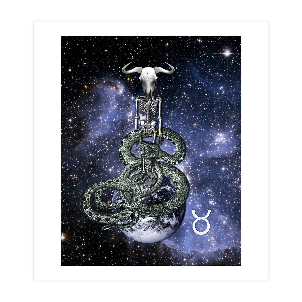 Tauro Zodiac Sign (Print Only)