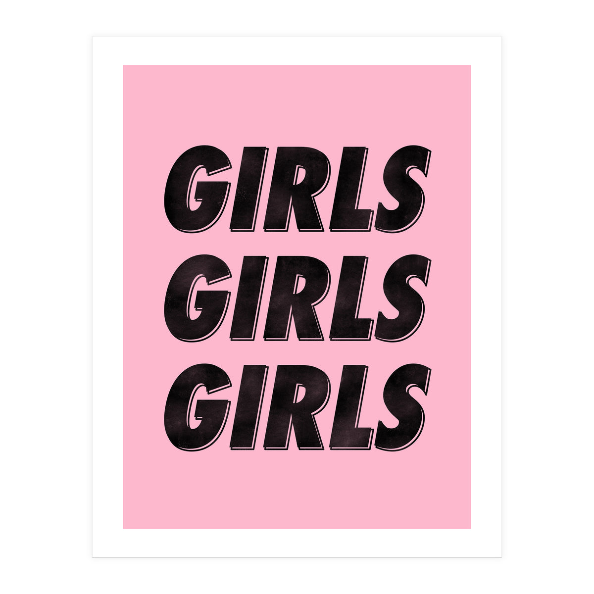 Girls Black (Print Only)