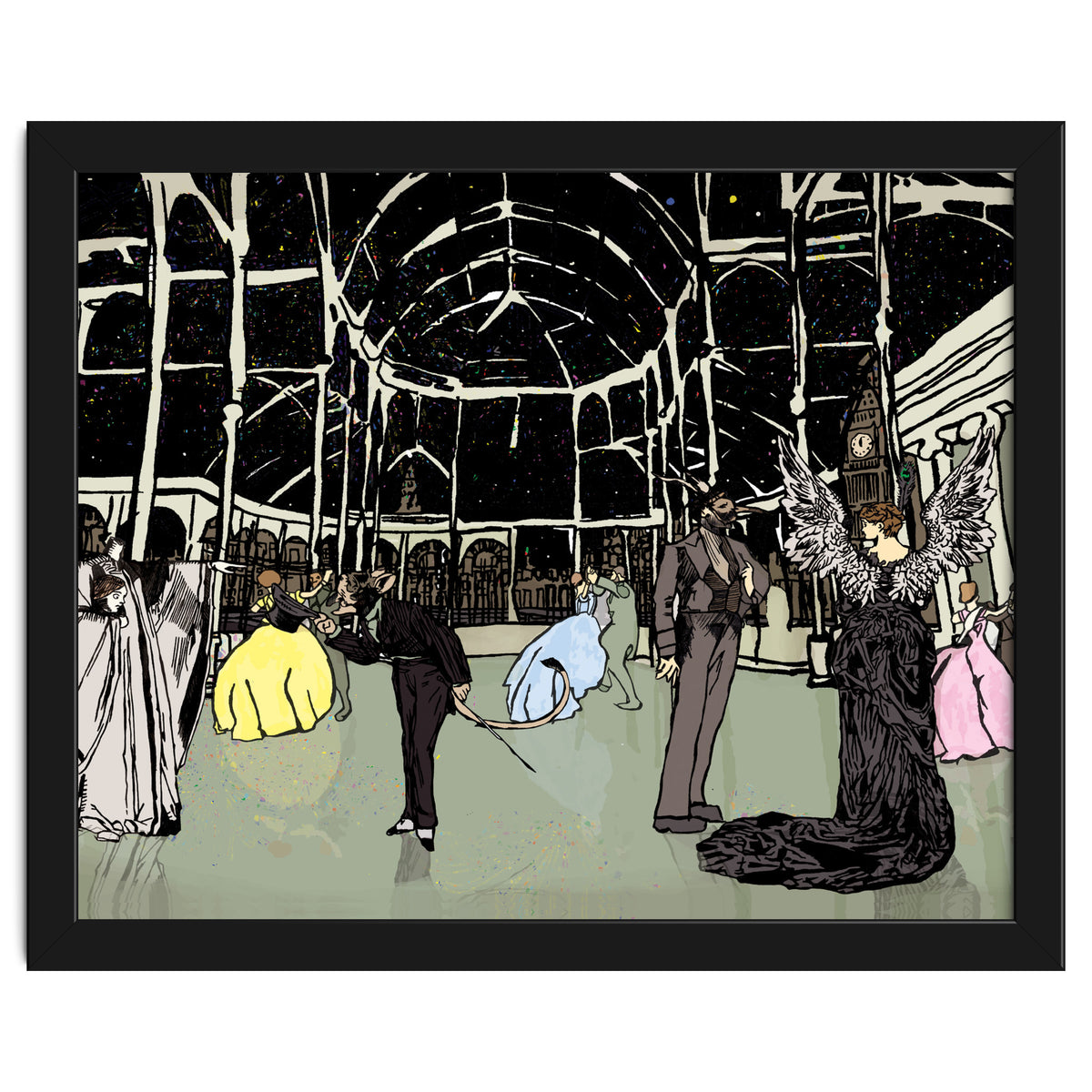 New Years Eve London 1884