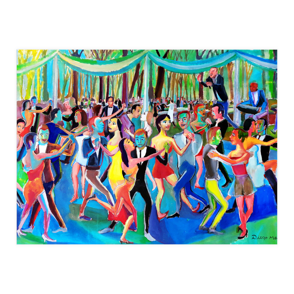 Milonga En La Plaza (Print Only)