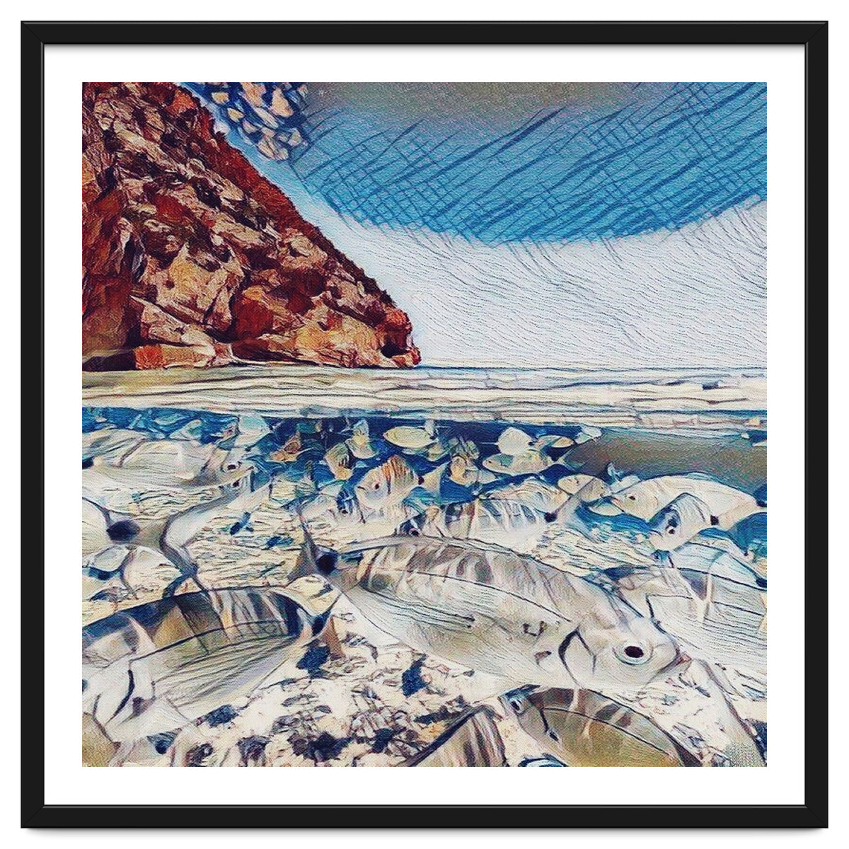 Fishes In Lake Garda