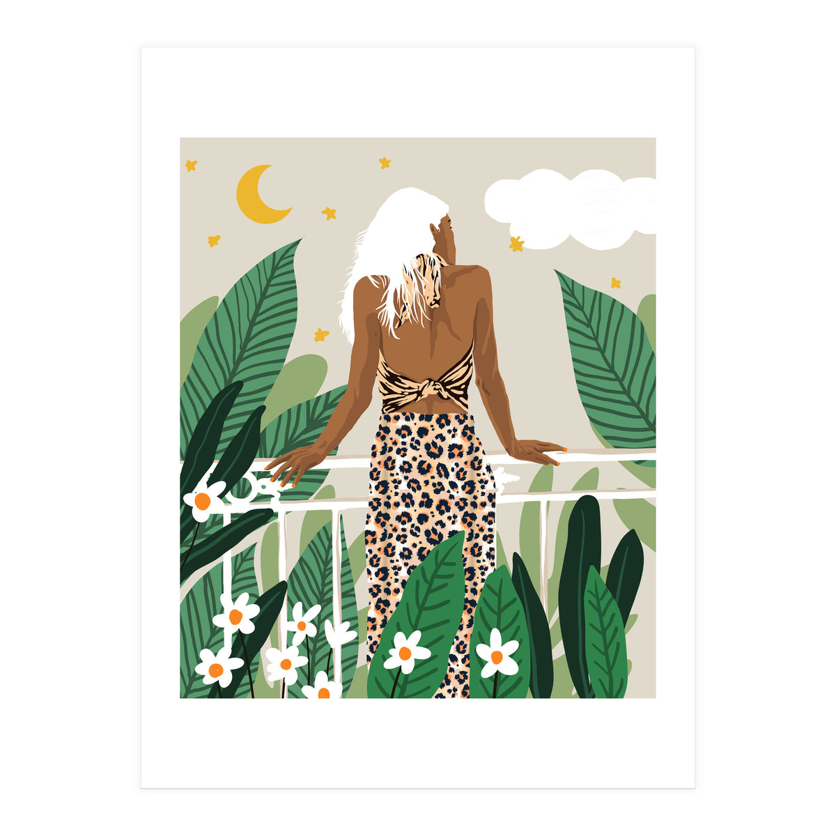 Trust the wait. Embrace the uncertainty. Enjoy the beauty of becoming. (Print Only)