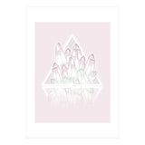 Crystals Pink (Print Only) thumbnail
