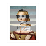 Rafael Portrait of Young Woman with Unicorn & Liz Taylor (Print Only) thumbnail
