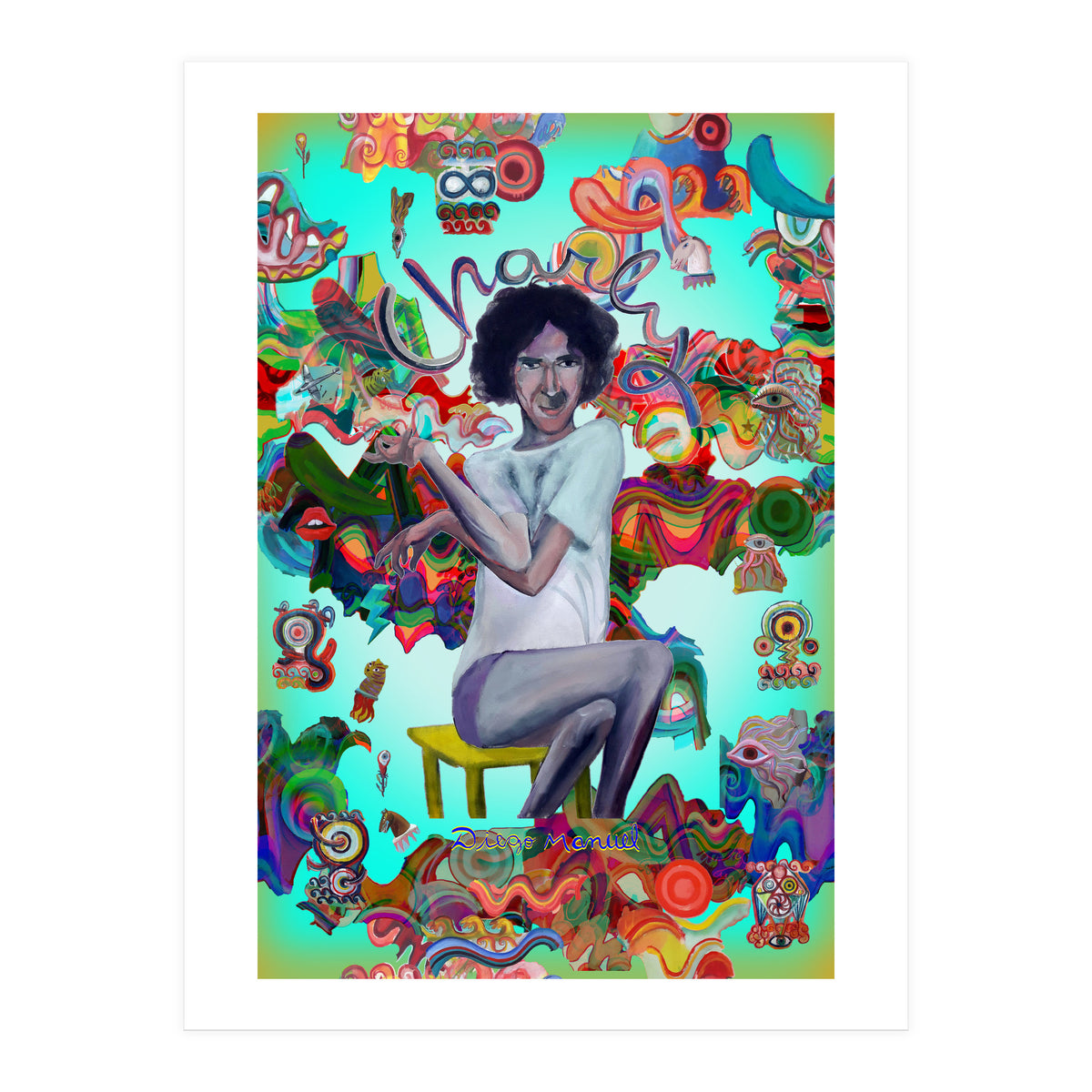 Charly Y Graffitis 4 (Print Only)