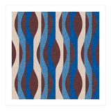 Mod Stripes Blue  (Print Only) thumbnail