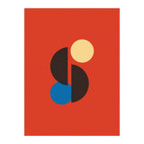 Mid Century Geometric Simple Art Print (Print Only) thumbnail