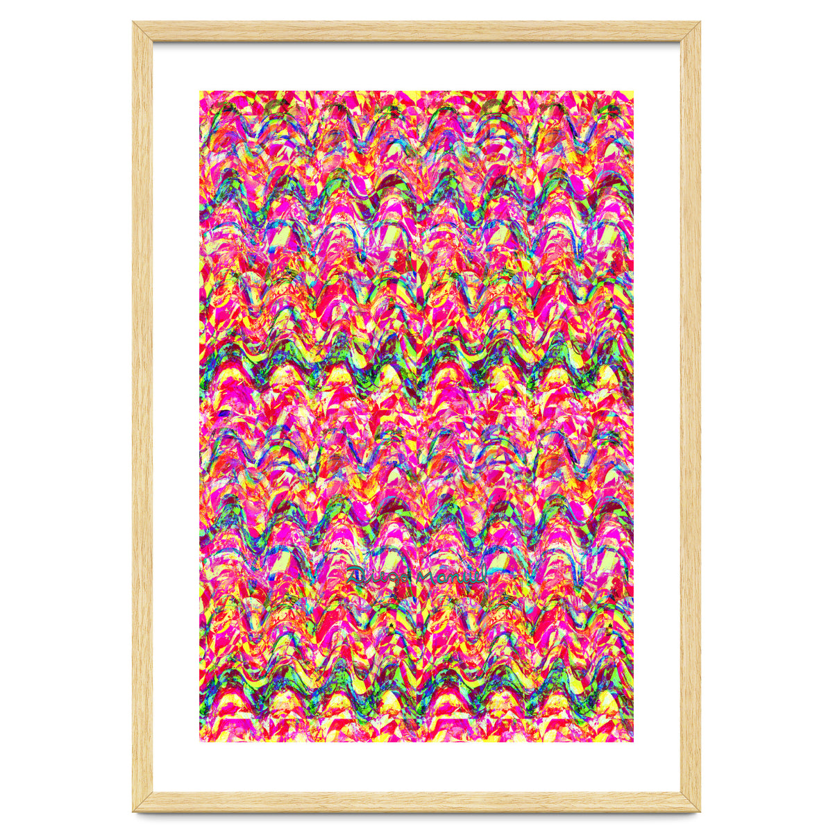 Pop abstract color full