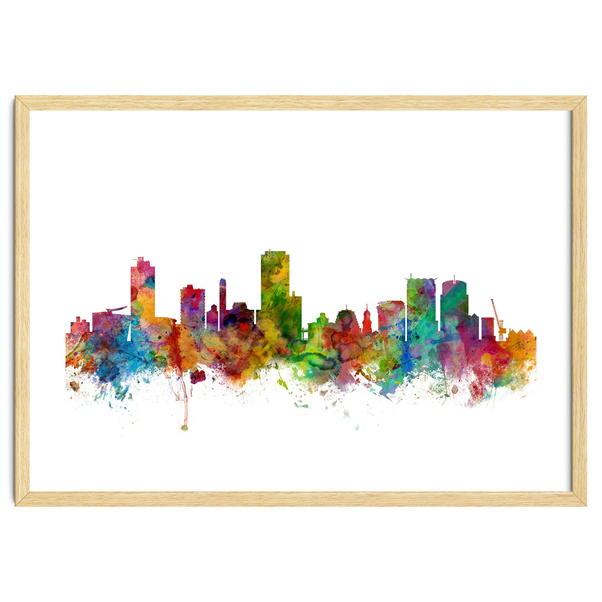 Wellington New Zealand Skyline