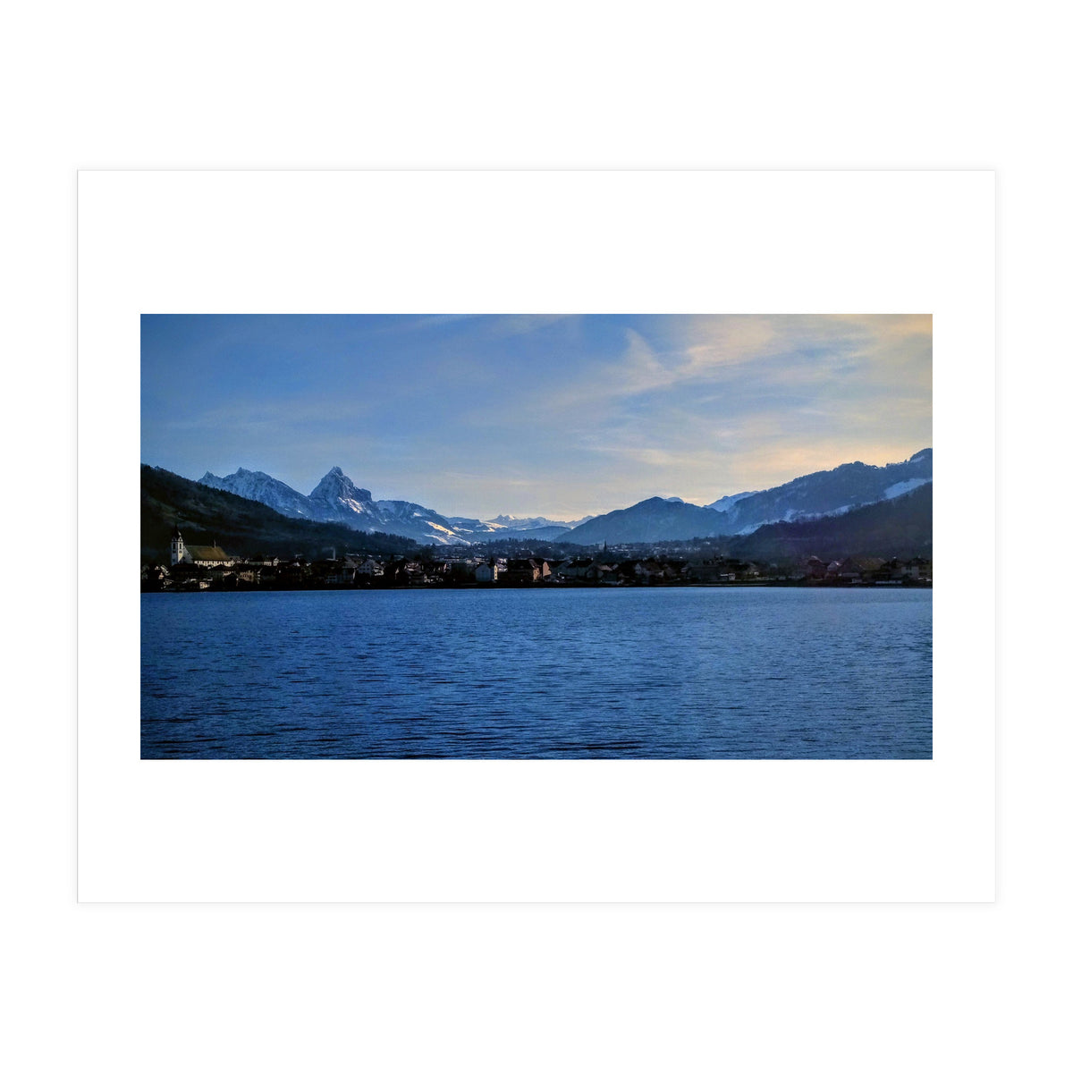 Lake in the Alps (Print Only)