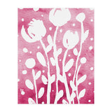 Abstract Flowers Pink (Print Only) thumbnail